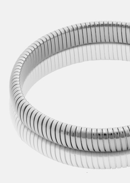 Armbånd Sculpted Coil - Silver Plated