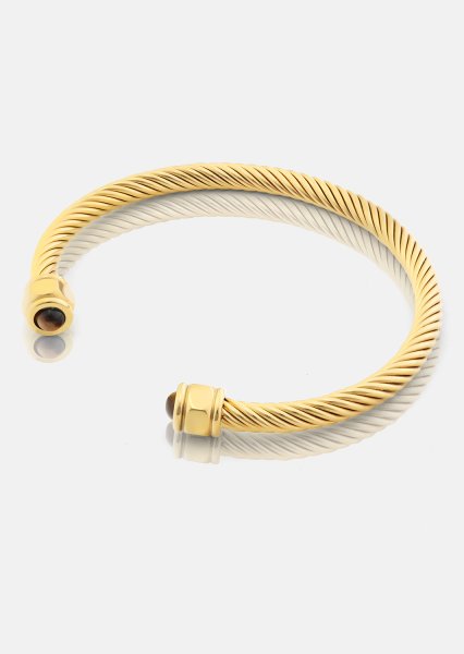 Armbånd Aumaura Brown - 18k Gold Plated