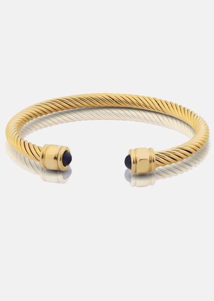 Armbånd Aumaura Blue - 18k Gullbelagt