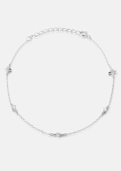 Armbånd Starlight Charm - Sølvbelagt