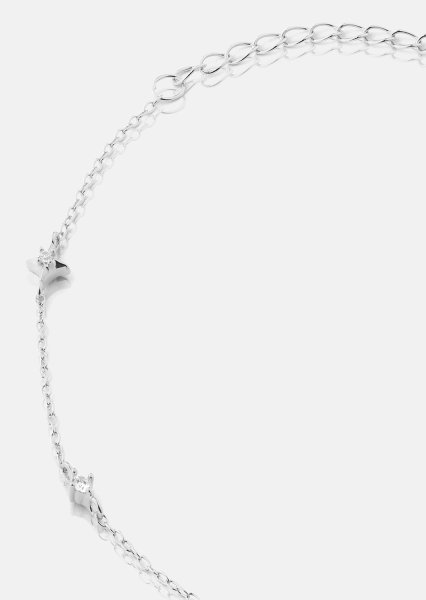 Armbånd Starlight Charm - Sølvbelagt
