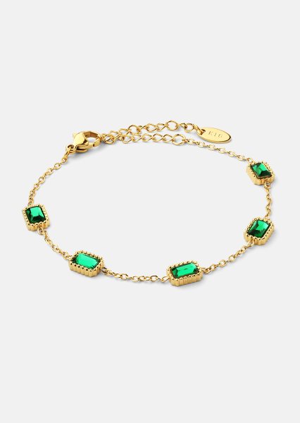 Armbånd Verdant - 18k Gullbelagt
