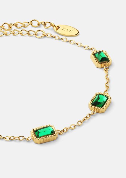 Armbånd Verdant - 18k Gullbelagt