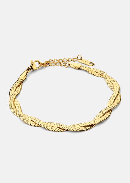 Armbånd Twist Glow - 18k Gullbelagt
