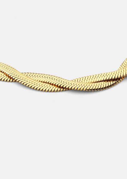 Armbånd Twist Glow - 18k Gullbelagt