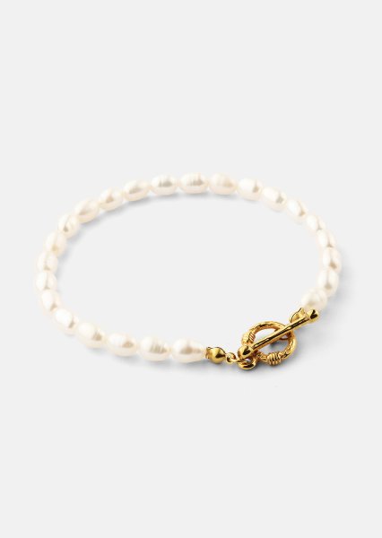 Armbånd Classic Pearl - 18k Gold Plated