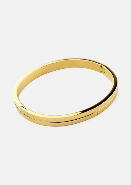 Armbånd Linea Gold Bangle - 18k Gold Plated