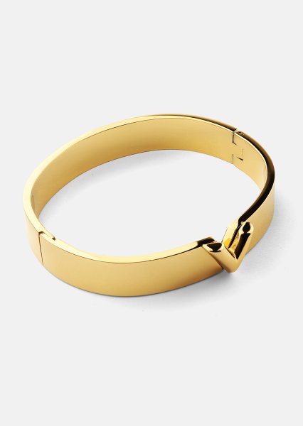 Armbånd V-Lock - 18k Gullbelagt
