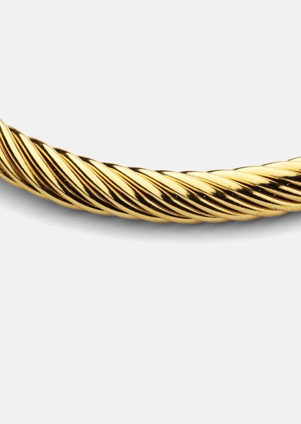 Armbånd Twistad Elegans - 18k Gullbelagt