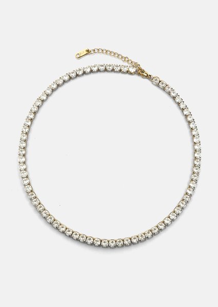 Lustre Halskjede – 18k Gullbelagt