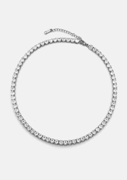 Lustre Halskjede – Sølvbelagt