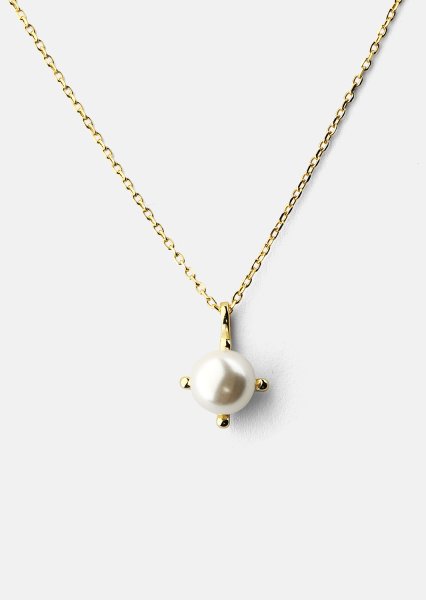 Kjede North Pearl - 18k Gold Plated