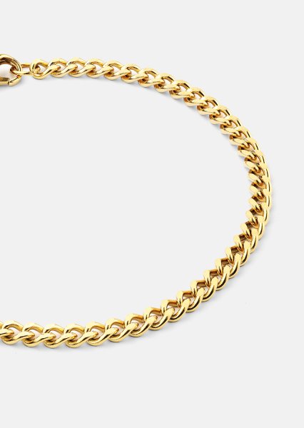 Golden Link Chain Bracelet - 18k Gullbelagt