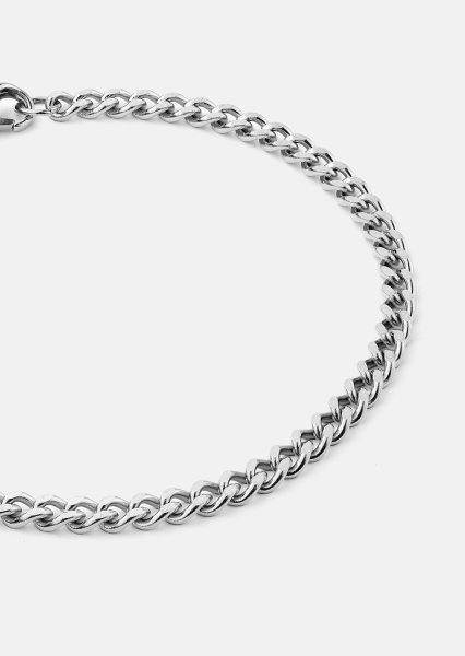 Silver Link Chain Bracelet - Sølvbelagt
