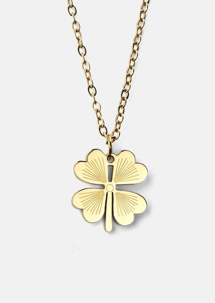 Halskjede Lucky – 18k Gold Plated