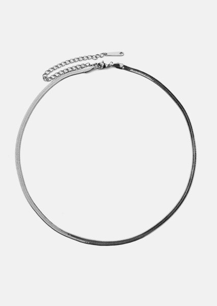 Halskjede Classic Link – Sølvbelagt