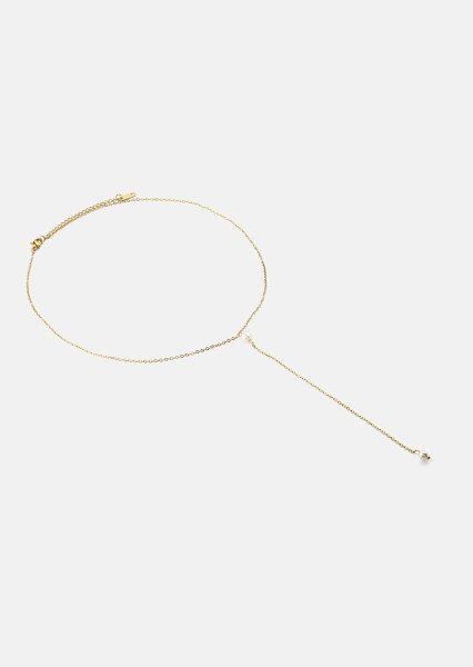 Halskjede Ocean Thread- 18k Gullbelagt