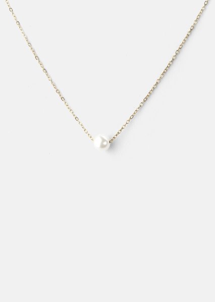 Halskjede Mini Pearl - 18k Gold Plated
