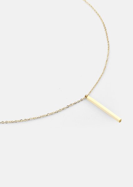 Halskjede Line – 18k Gullbelagt
