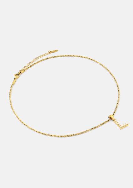 Amulet A-N Halskjede – 18k Gullbelagt
