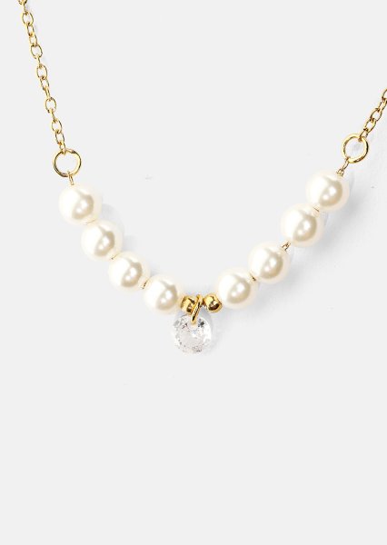 Halskjede Moonlet Grace - 18k Gullbelagt