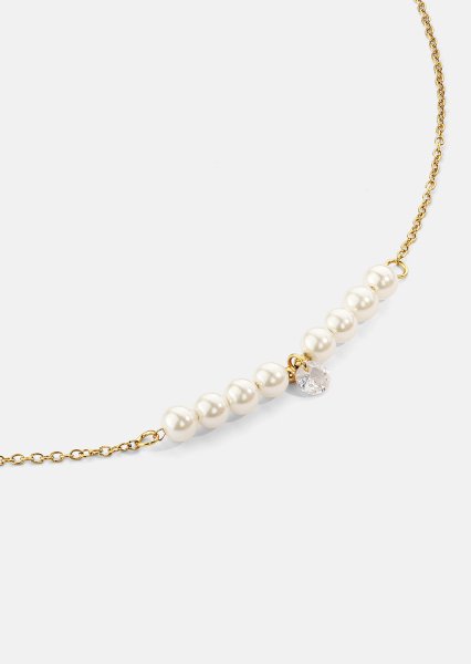 Halskjede Moonlet Grace - 18k Gullbelagt