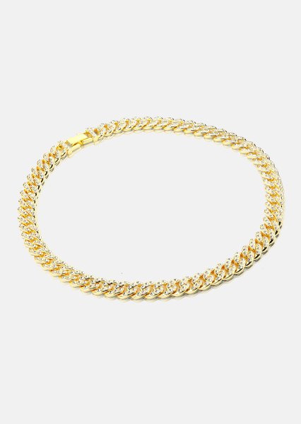 Halskjede Royal Frost - 18k Gullbelagt