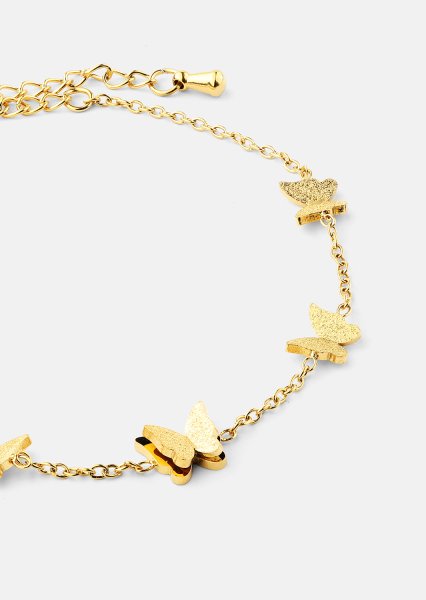 Armbånd Butterfly Dance - 18k Gold Plated