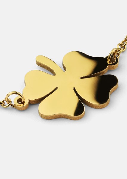 Armbånd Firkløver – 18k Gold Plated