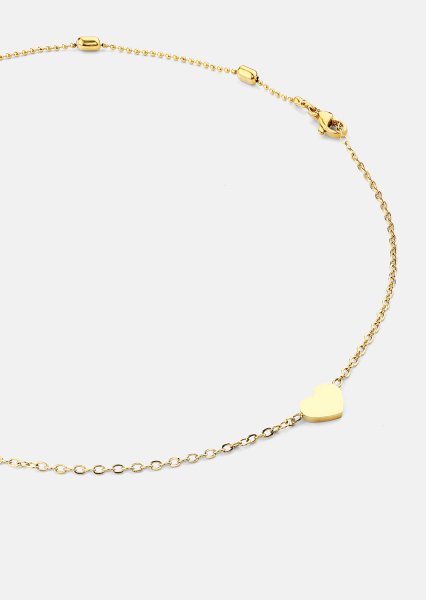 Armbånd Heart Chain – 18k Gold Plated