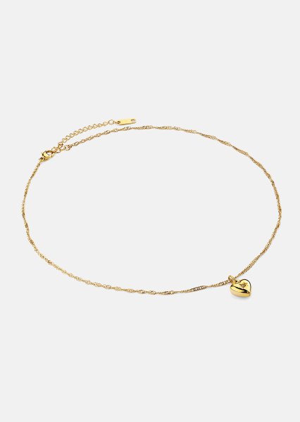 Halskjede Heartshine – 18k Gullbelagt