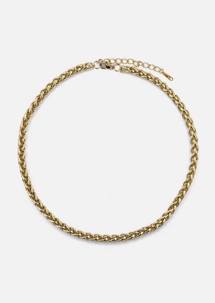 Kjede Royal Twist - 18k Gullbelagt