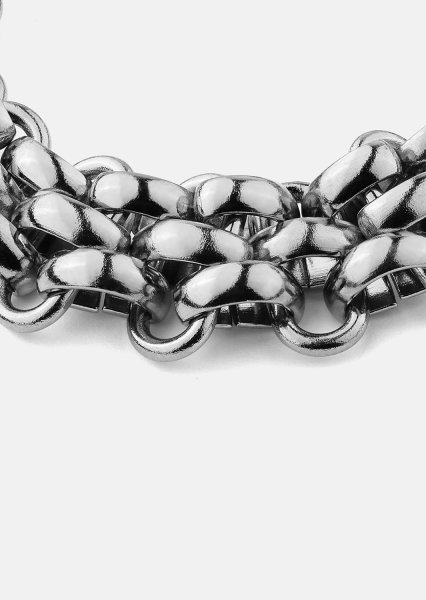 Armbånd Silver Link - Sølvbelagt