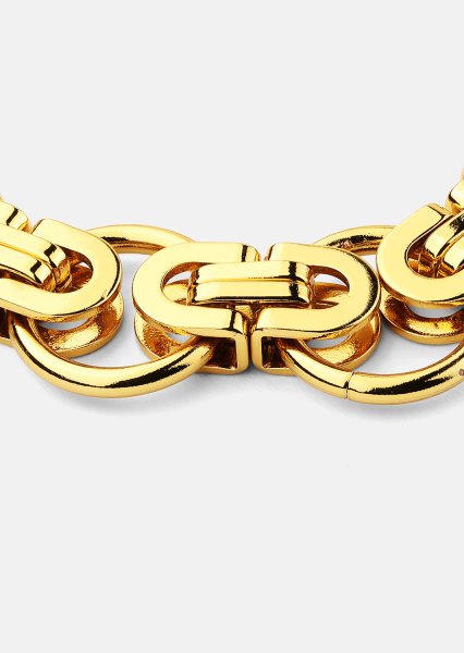 Armbånd Geo Loop - 18k Gullbelagt
