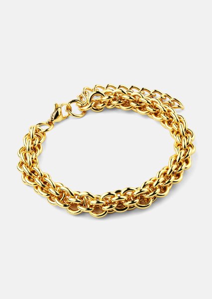 Armbånd Royal Braid - 18k Gullbelagt