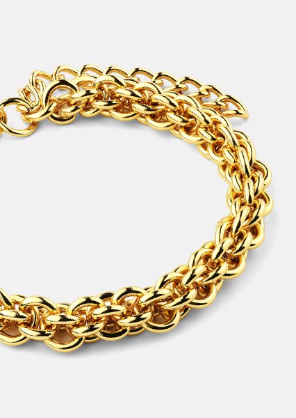 Armbånd Royal Braid - 18k Gullbelagt