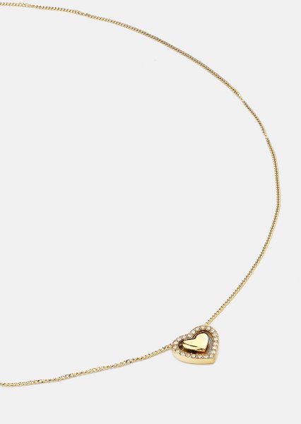 Halskjede Golden Heart - 18k Gullbelagt