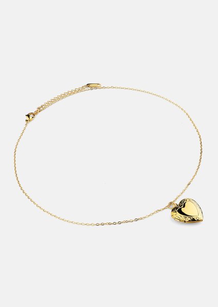 Halskjede Golden Heart big - 18k Gold Plated