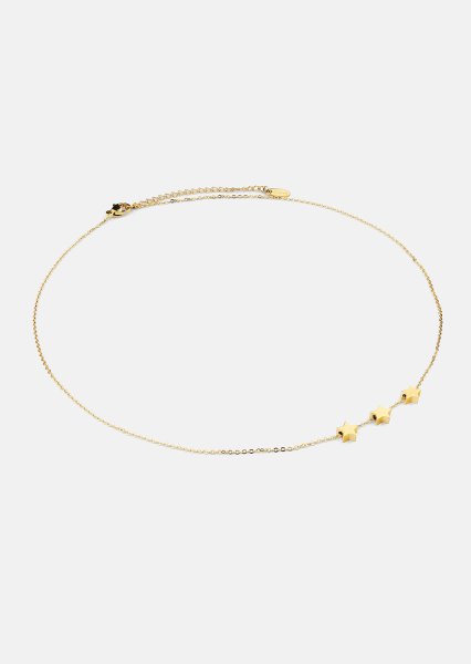 Halskjede Stjärntrio – 18k Gold Plated