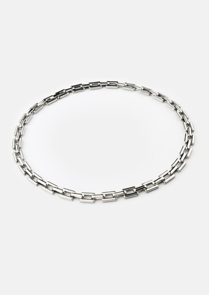Halskjede Chain Link – Sølvbelagt