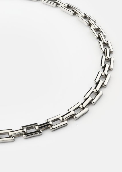 Halskjede Chain Link – Sølvbelagt
