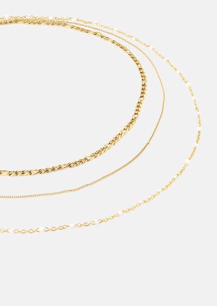 Halskjede Layered Elegance - 18k Gullbelagt