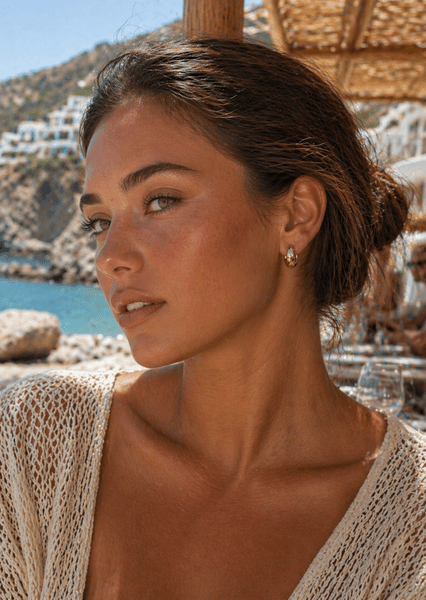  Øredobber Bold Mini – 18k Gold Plated