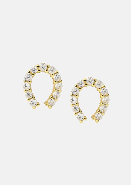 Øredobb Golden Hoof - 18k Gullbelagt