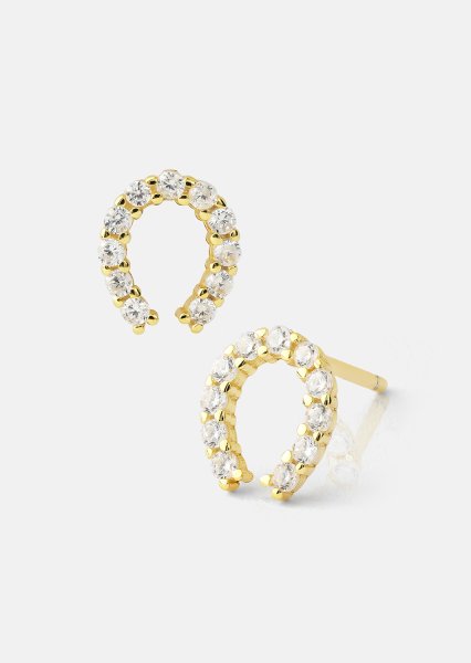 Øredobb Golden Hoof - 18k Gullbelagt