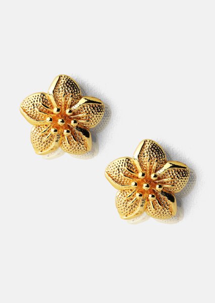 Øredobb Flores - 18k Gold Plated