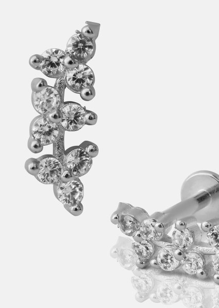 Aurielle Øredobber – Silver Plated