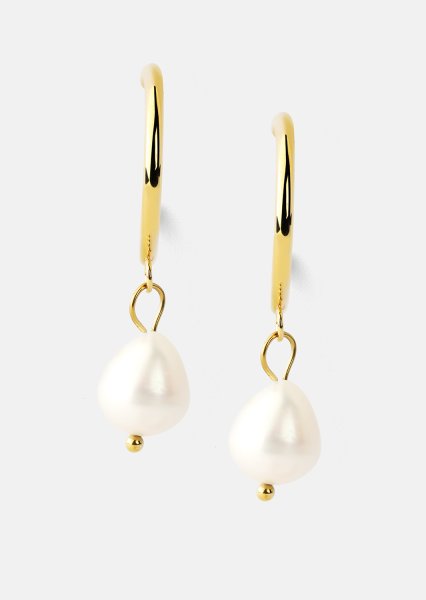 Zuri Øredobber – 18k Gold Plated