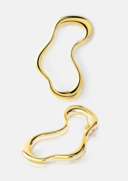 Fluid Glow Ørepynt - 18k Gullbelagt