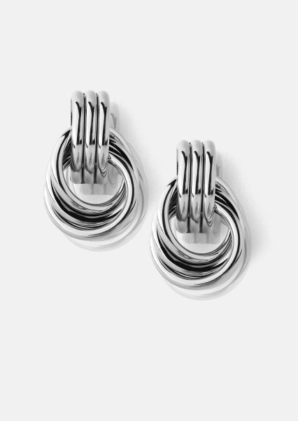  Ørepynt Unity Loop - Silver Plated